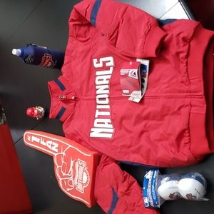 Washington Nationals Jacket Bundle Set/6